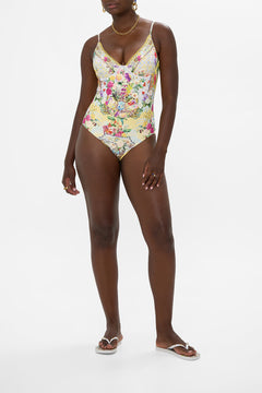 SOFT CUP UNDERWIRE ONE PIECE FLOR FANTÁSTICA