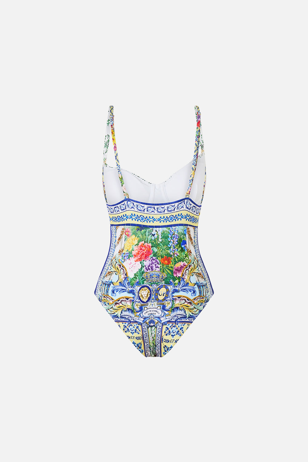 EYELET TIE TRIANGLE ONE PIECE WALL TO WALL WONDERS