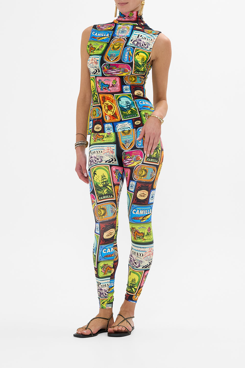 JERSEY ACTIVE LEGGING SAL DO MAR