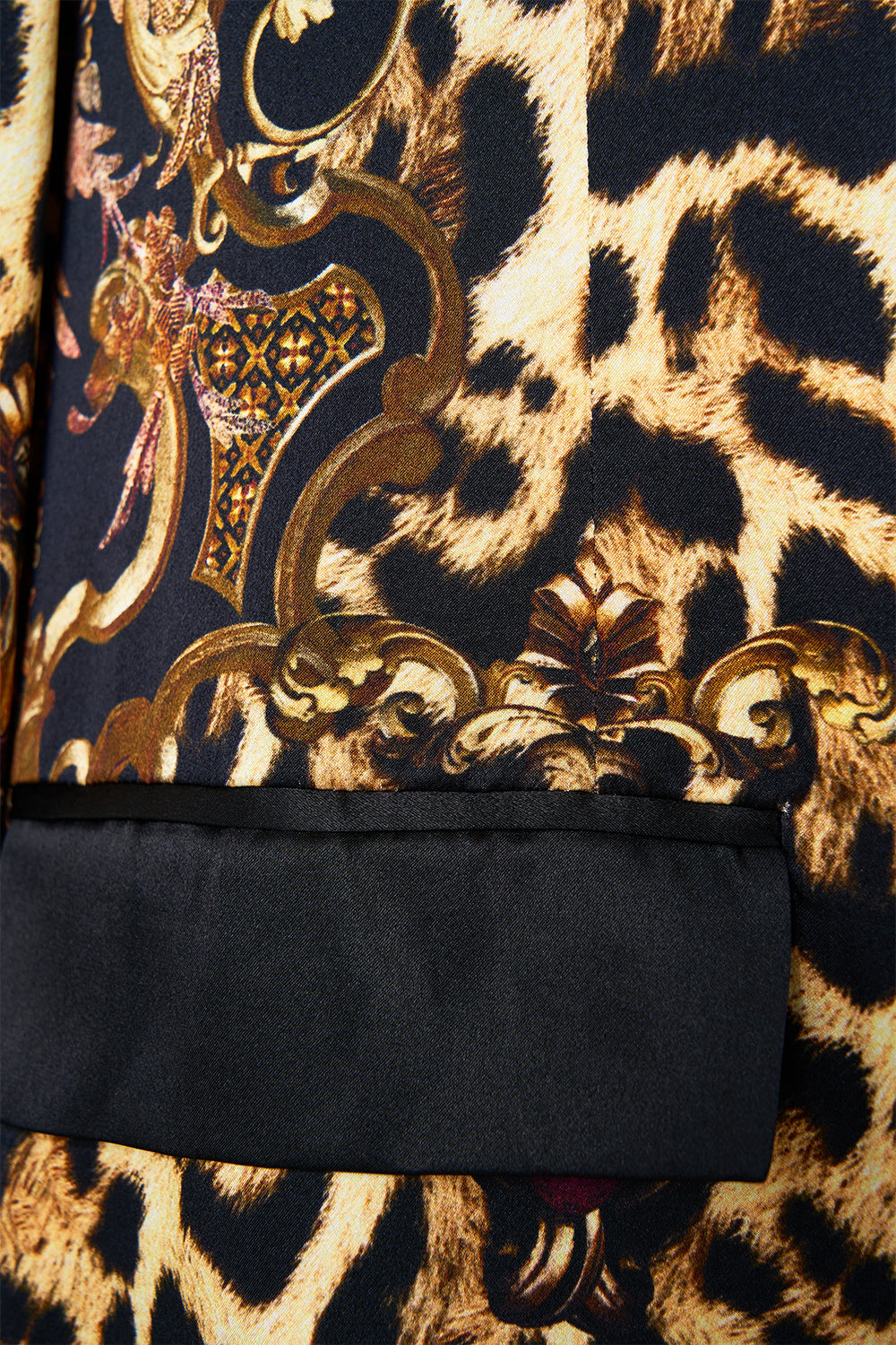 The CAMILLA DOUBLE BREASTED SOFT JACKET SAINTS AND SISTERS in our  print.