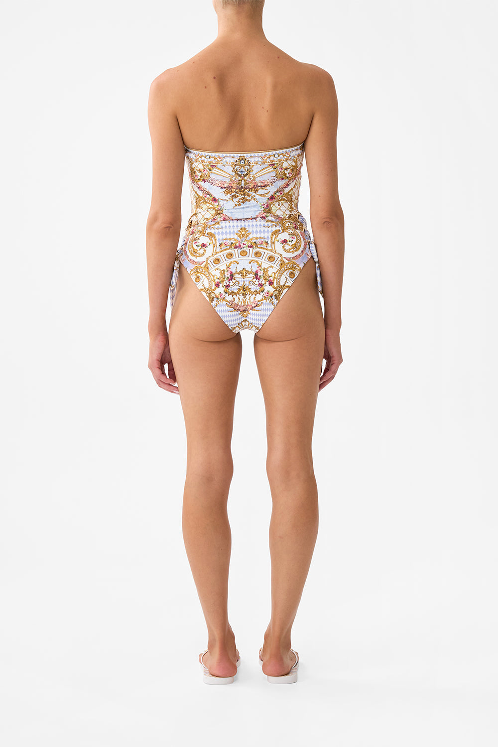 STRAPLESS EYELET TIE ONE PIECE THRONE GAMES