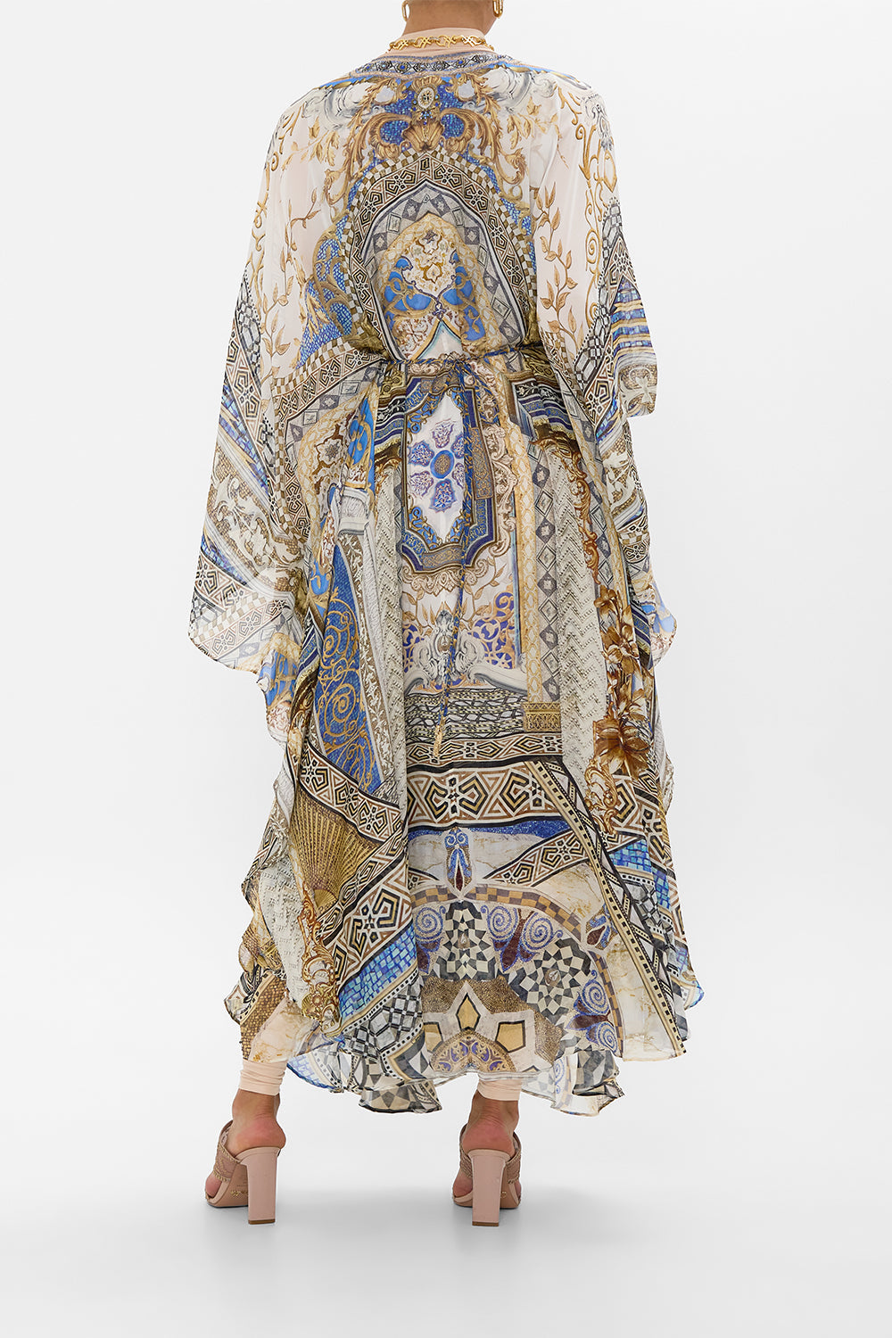 LONG KAFTAN WITH WAIST DETAIL MAKE ME YOUR MOSAIC