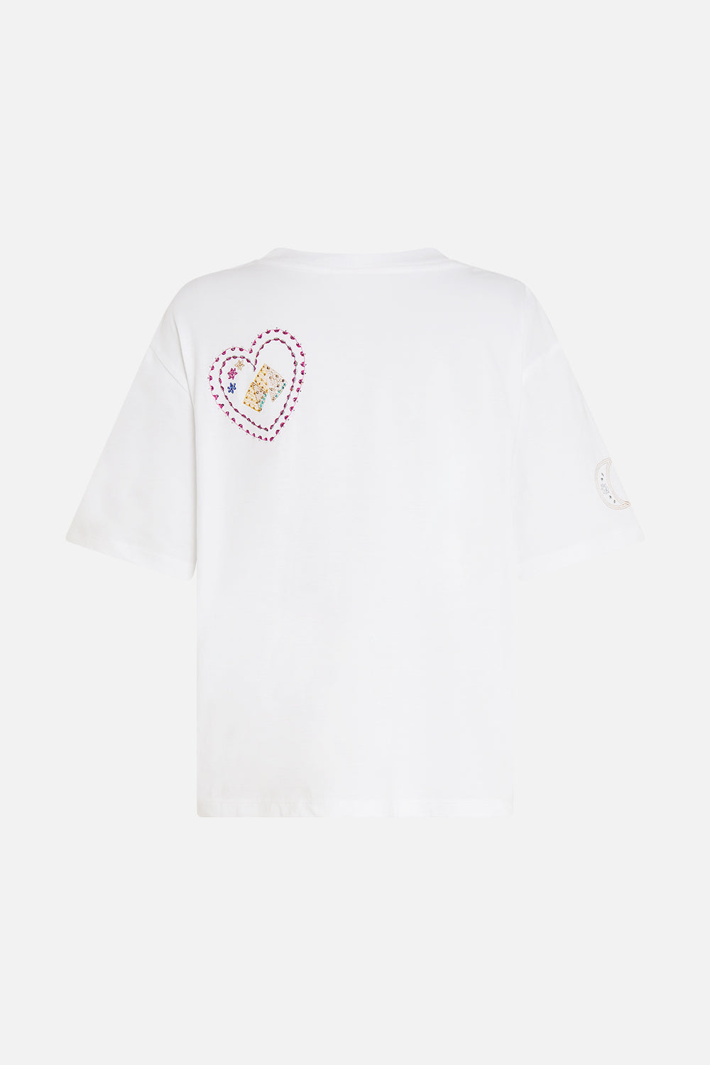 The CAMILLA CLASSIC TEE LIVING IN COLOUR in our  print.