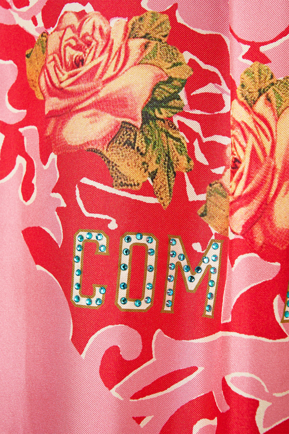 The CAMILLA Pyjama Shirt in our Pink Porto print.