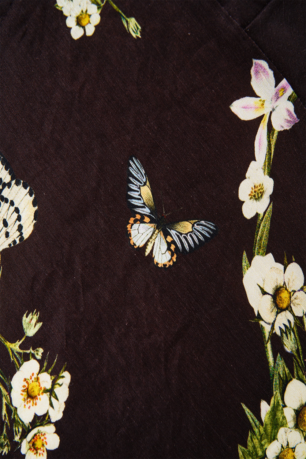 The CAMILLA V NECK FULL LENGTH BIAS SLIP DRESS DISH IT, DAISY in our  print.