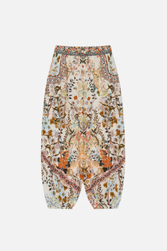 Milla By CAMILLA Kids Relaxed Beach Pant with Pockets 12-14 in Honour of Heirlooms print