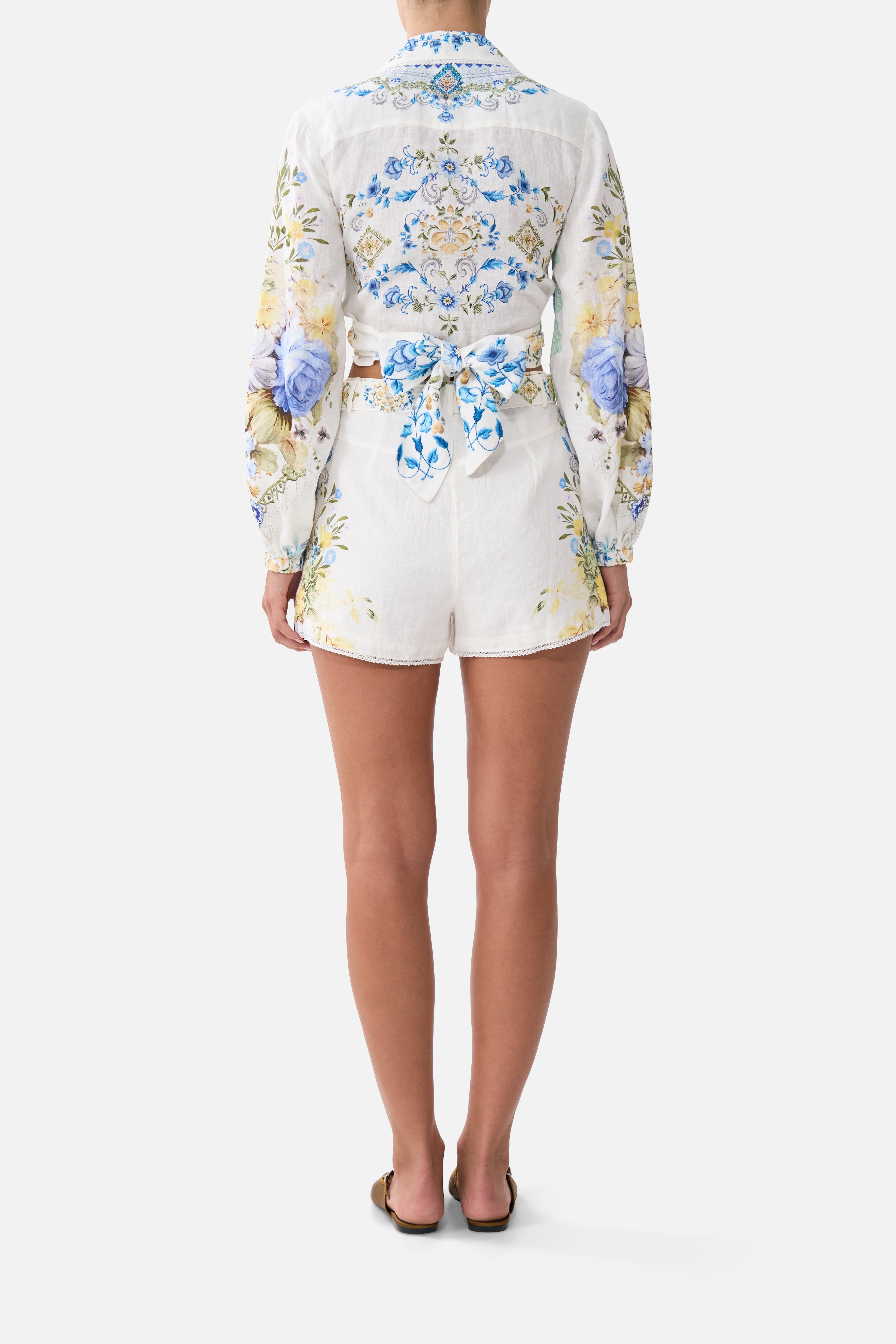 TUCK FRONT SHORT MY HOMESPUN HEART