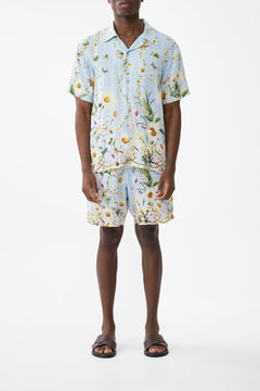 The CAMILLA Short Sleeve Cabana Shirt in our Floral Freefall print.