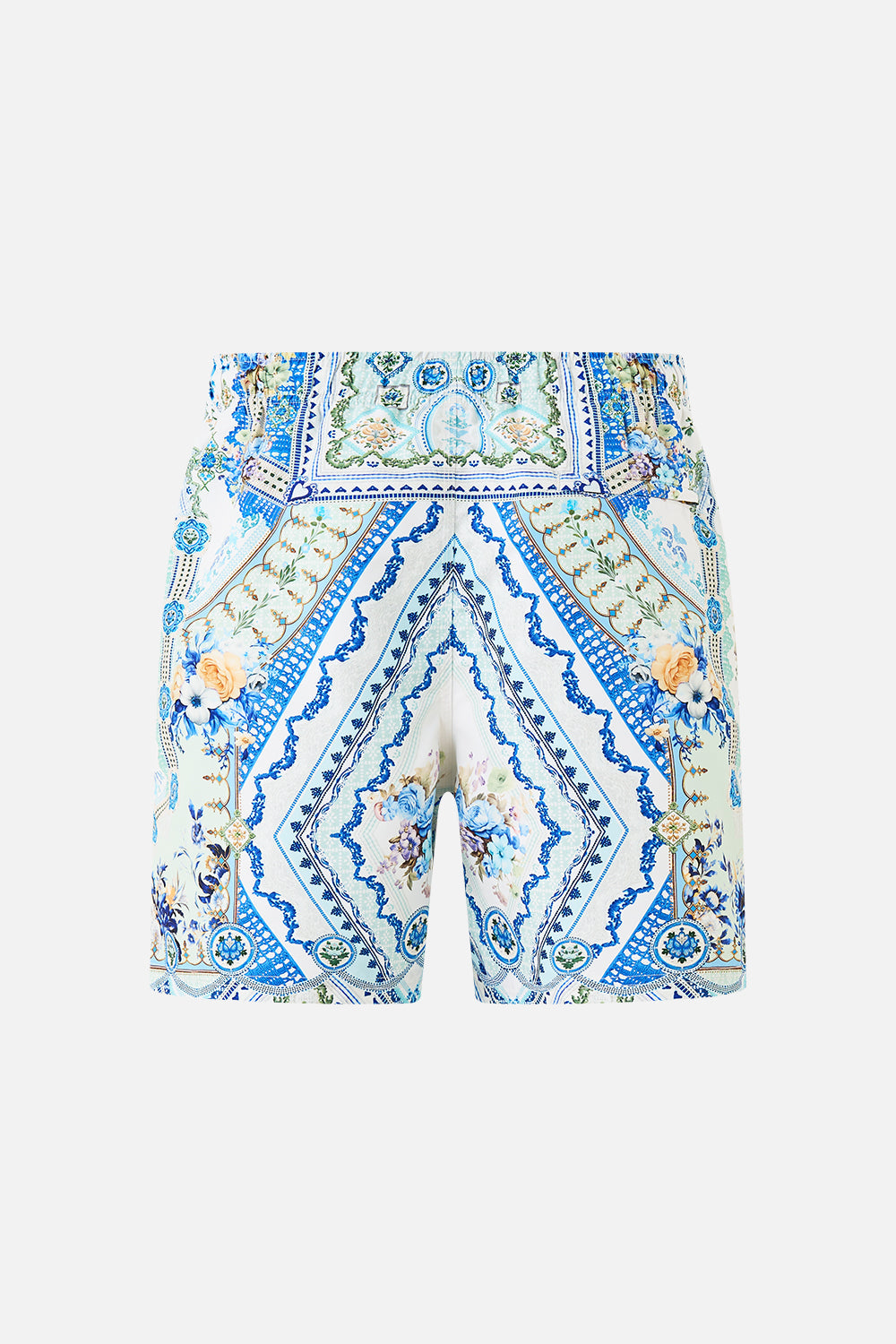 MID LENGTH BOARDSHORT WITH ELASTIC WAIST MY HOMESPUN HEART