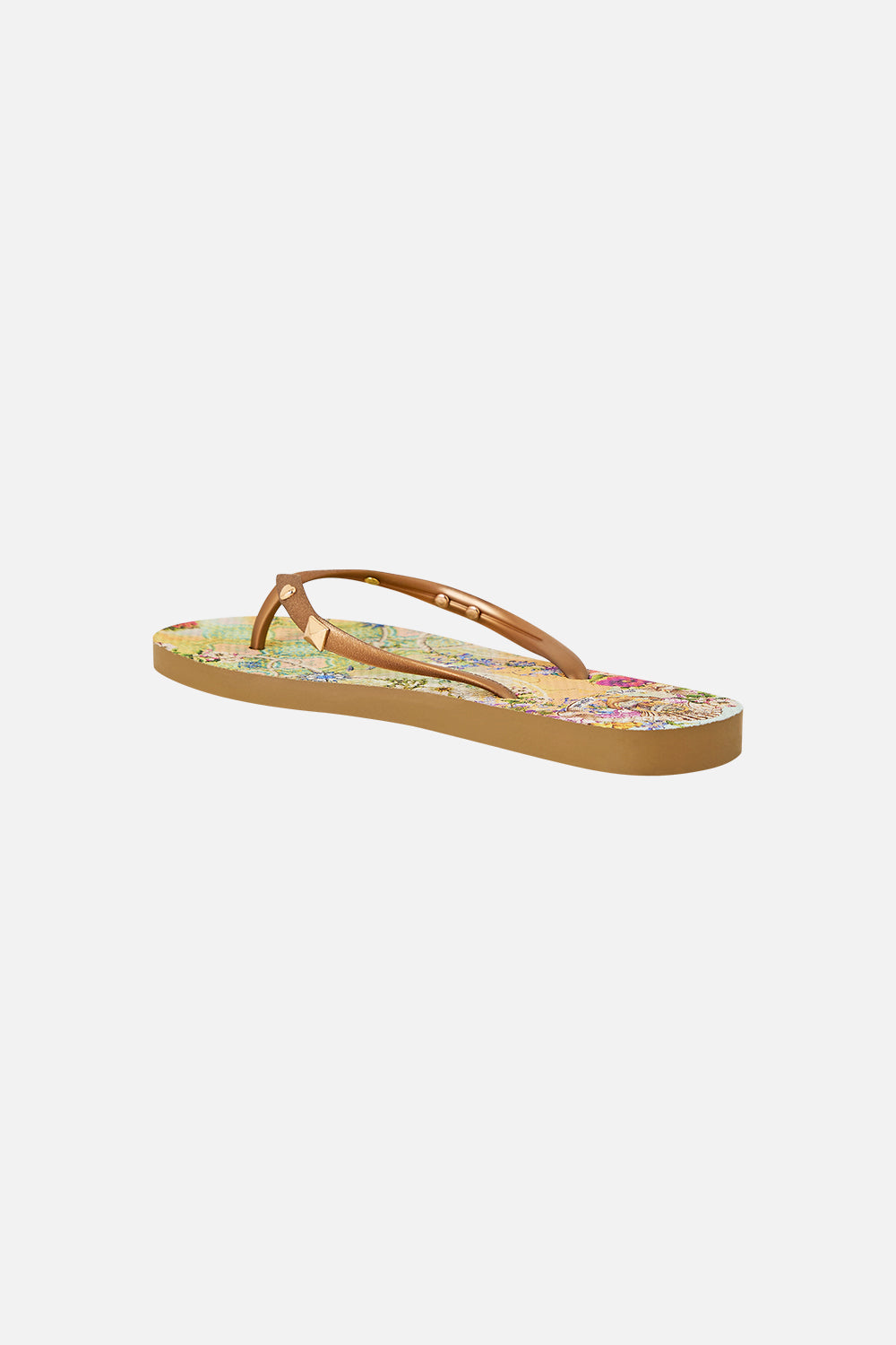 The CAMILLA THONGS JUST COASTING in our  print.