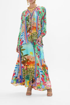 CAMILLA Pocket Skirt Dress in Queens of Creation print.