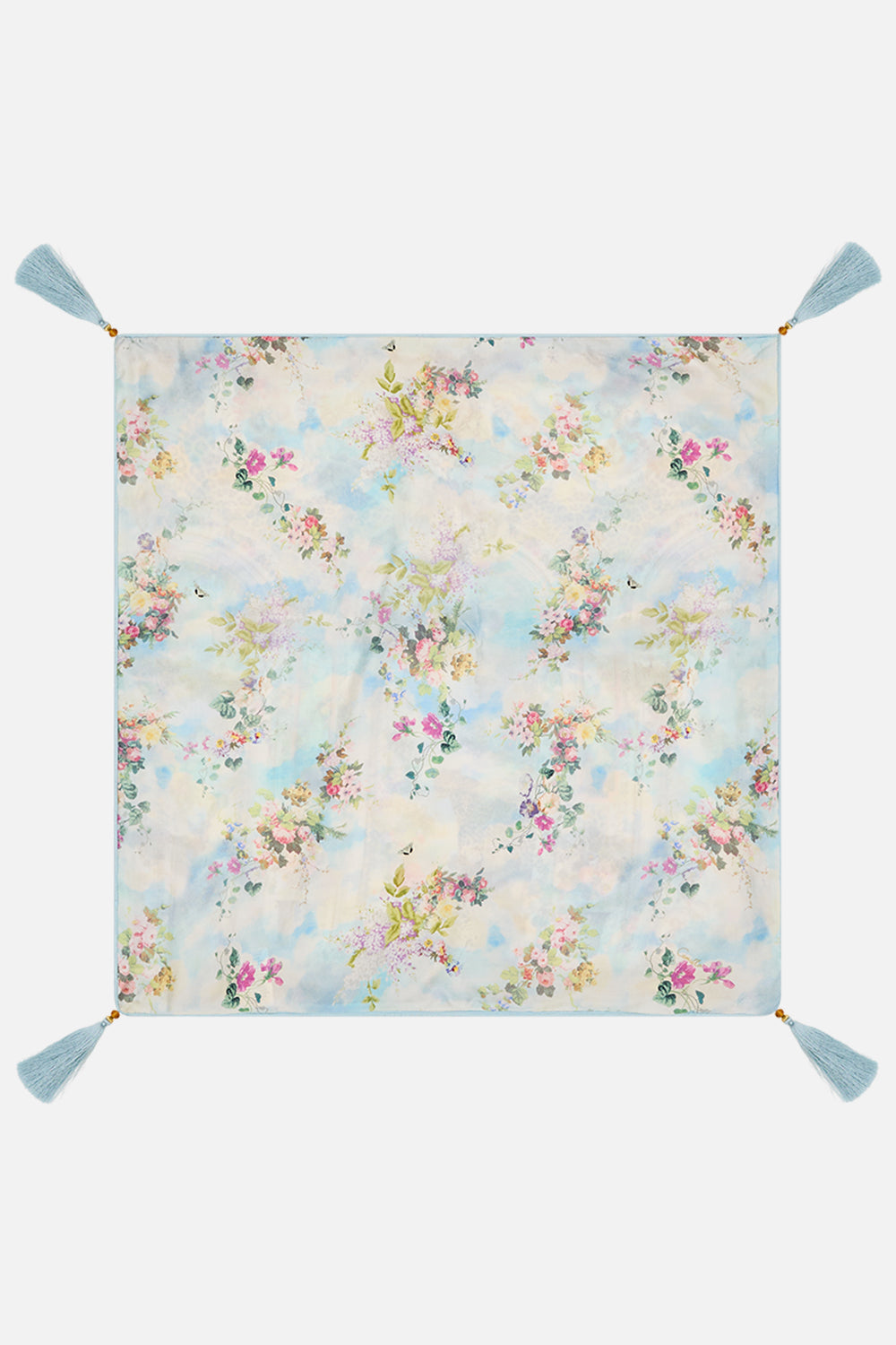 VILLA CAMILLA XXC Floral Large Square Cushion in We Always Have Alexandria Print