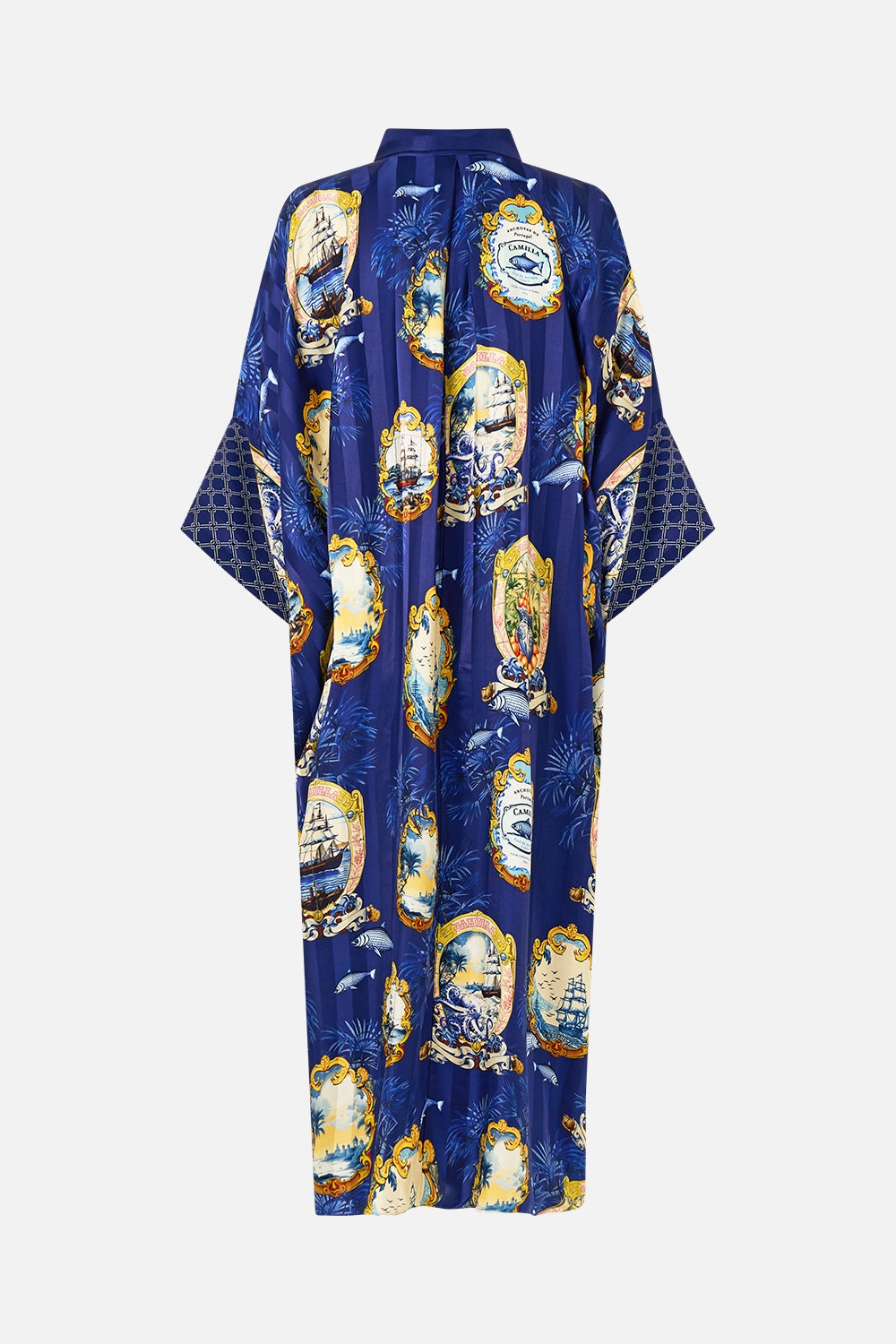 The CAMILLA BATWING KAFTAN SONG OF SAINT ANTHONY in our  print.