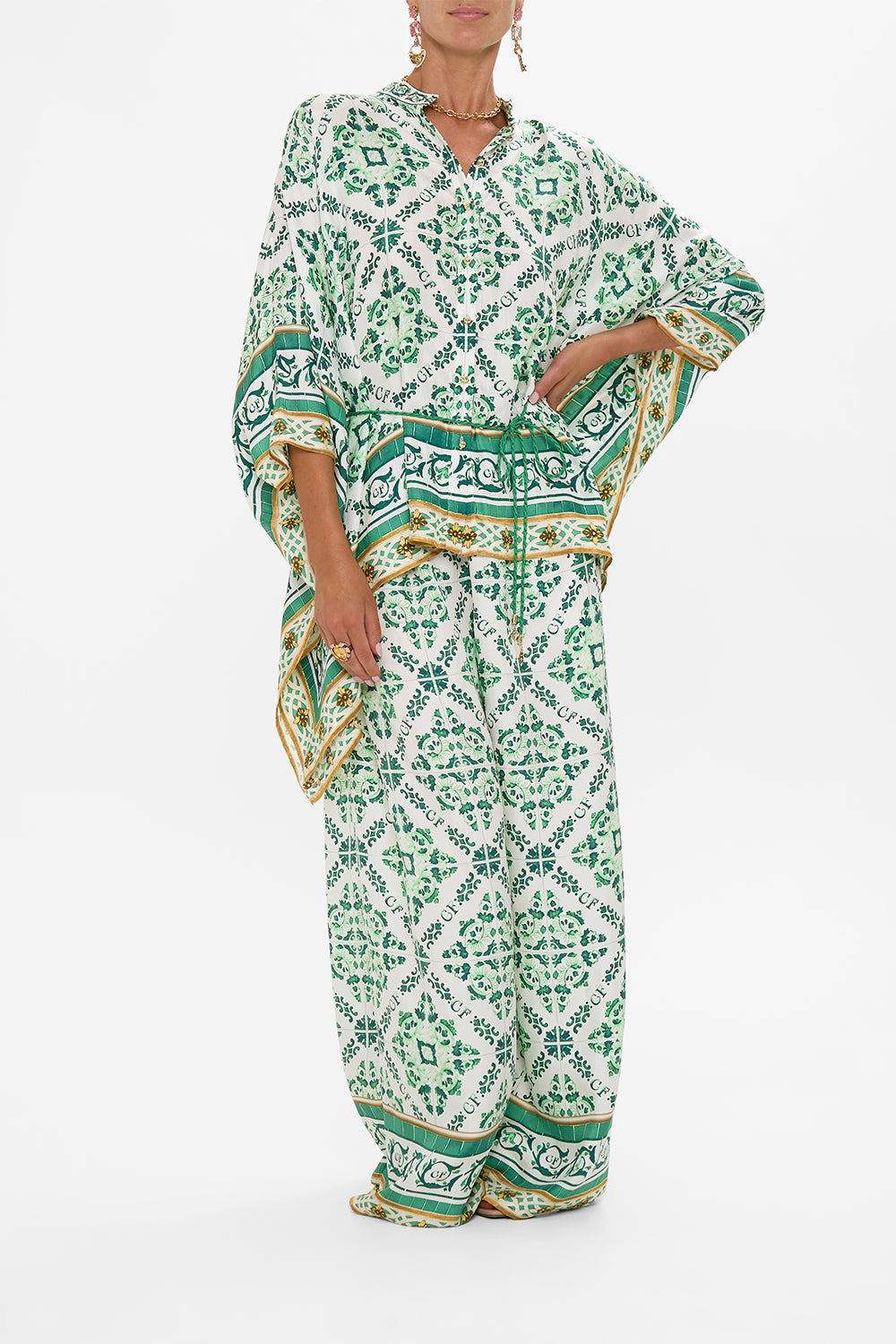 TUCK FRONT PANT CORRIDOR OF CALM