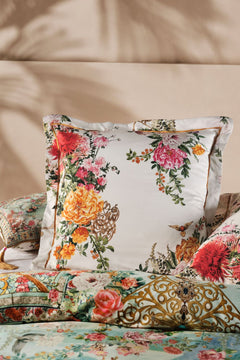 CAMILLA European pillowcase in The jewellery museum print.