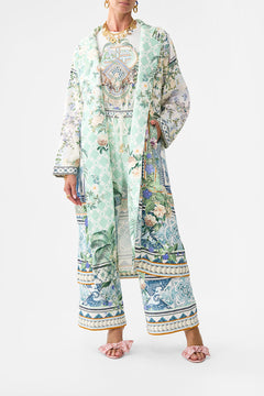 FLEECE TRENCH COAT JARDIM PARTY