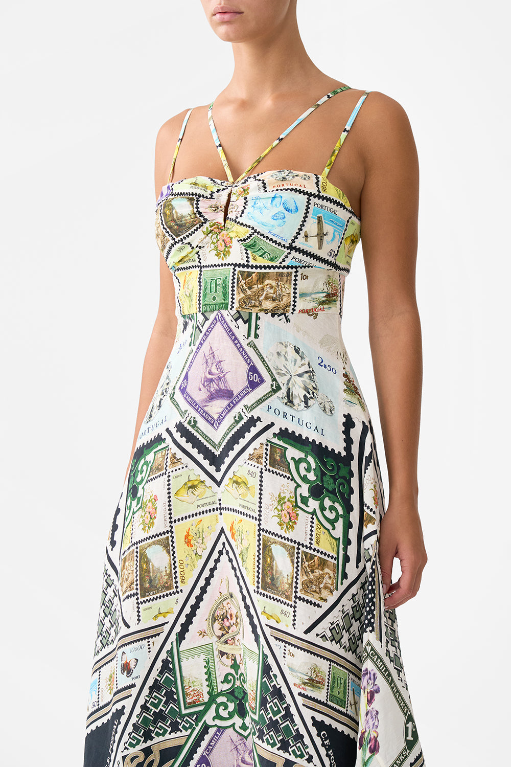 STRAP DETAIL DRESS MY PORTO PEN PAL