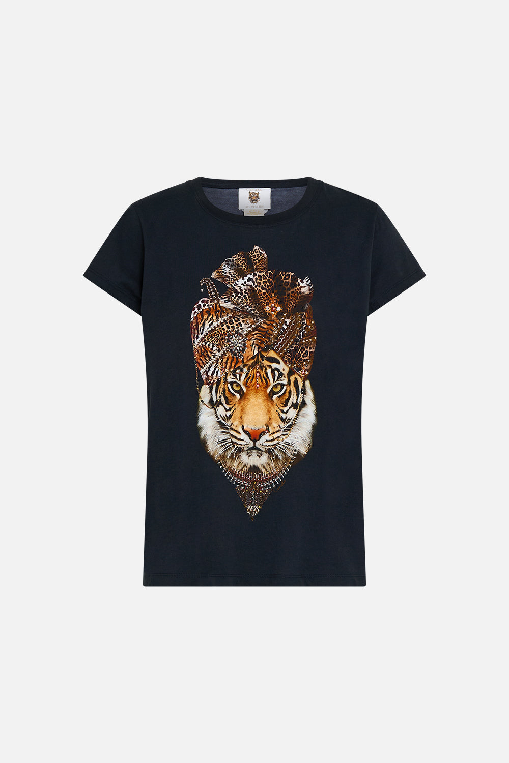 CURVED HEM FITTED TEE JAGUAR