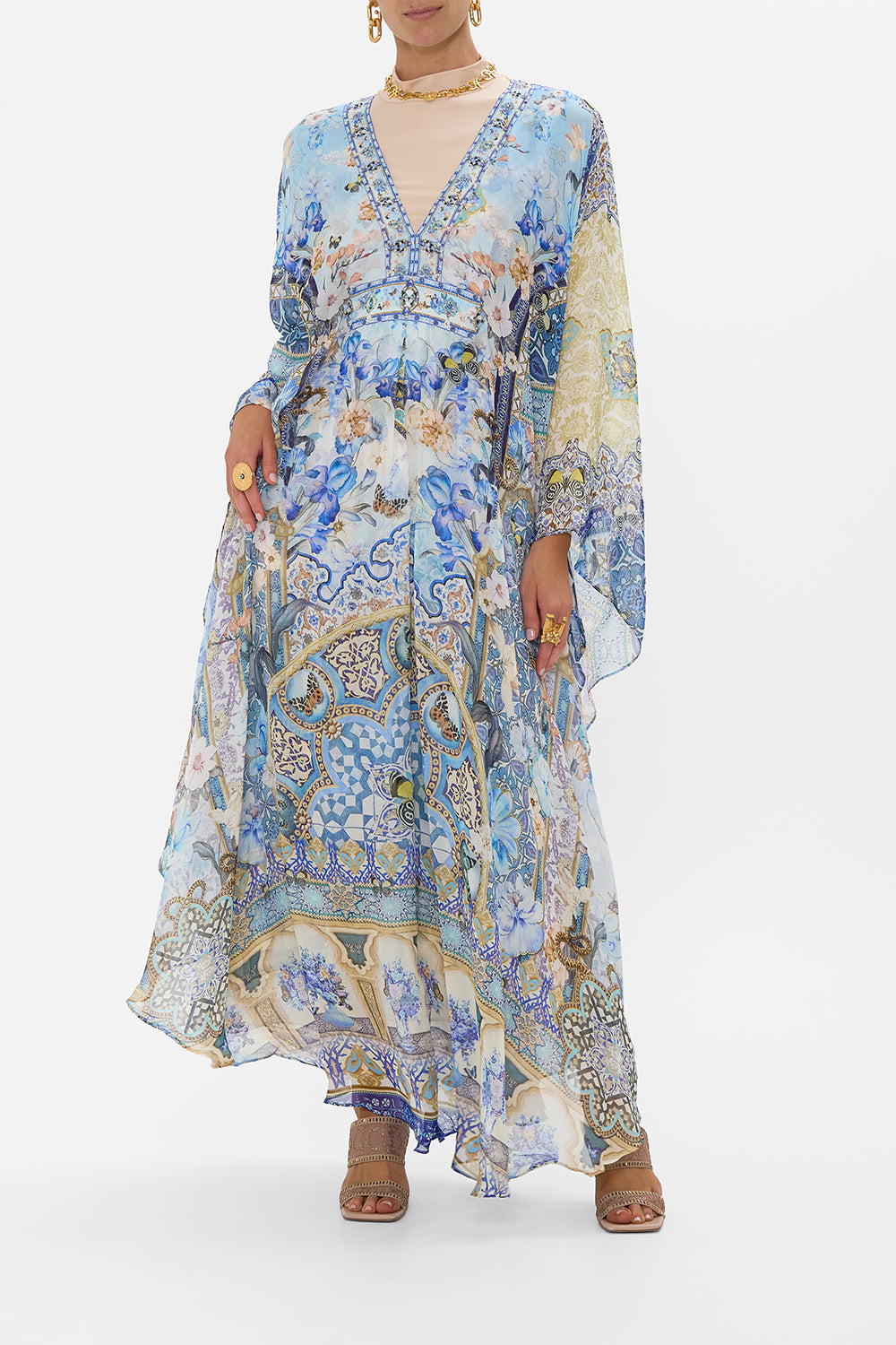 LONG KAFTAN WITH WAIST DETAIL AL MANIAL PALACE MEMOIRS