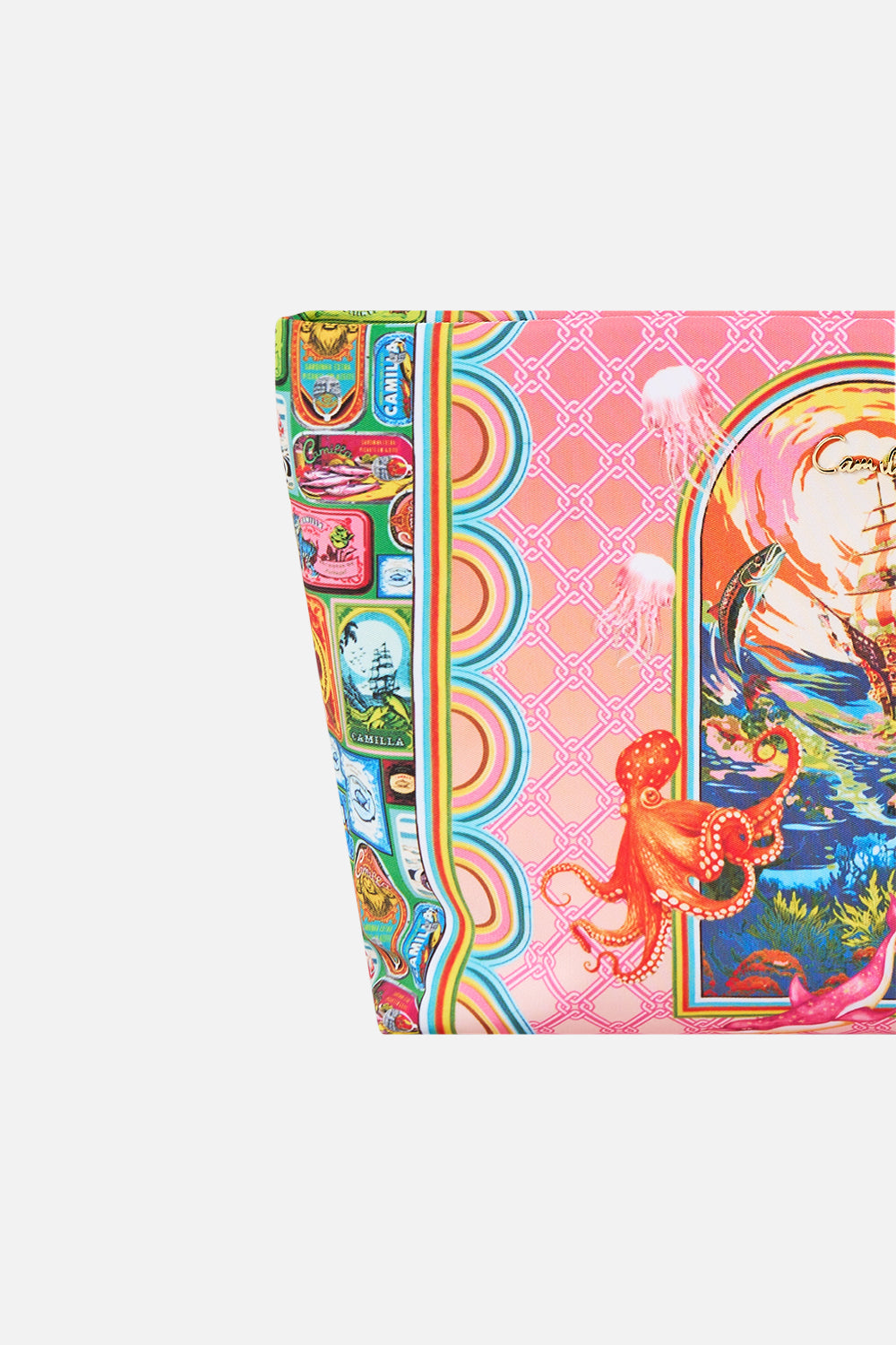 LARGE MAKEUP CLUTCH SALTY SPLENDOUR