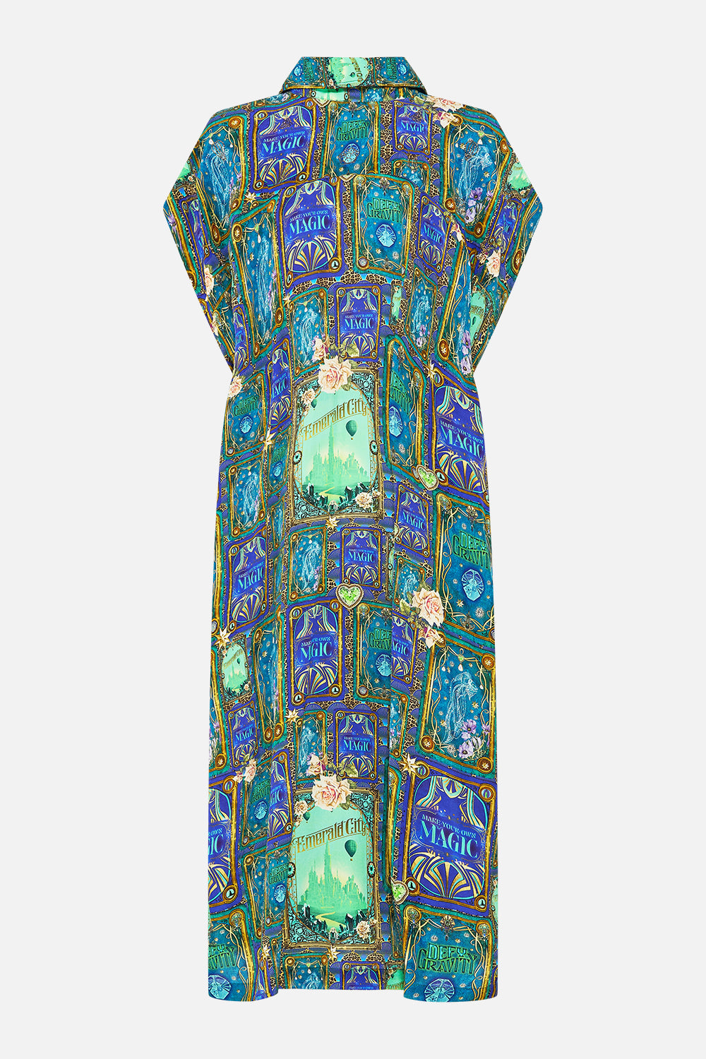 SLEEVELESS SHIRTDRESS DEFY GRAVITY