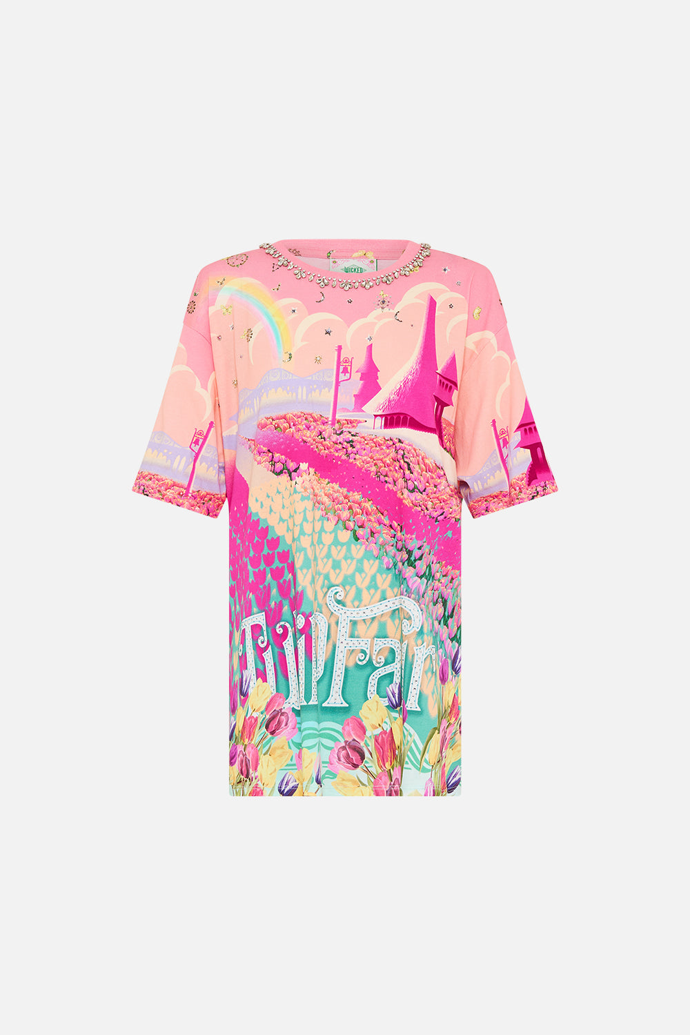 OVERSIZED BAND TEE MUNCHKINLAND