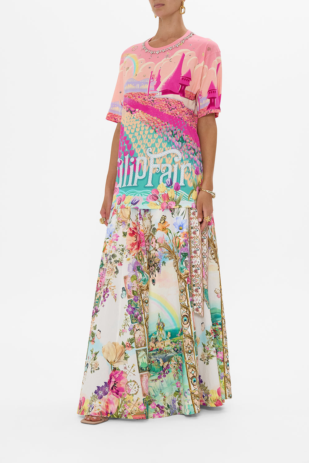 OVERSIZED BAND TEE MUNCHKINLAND