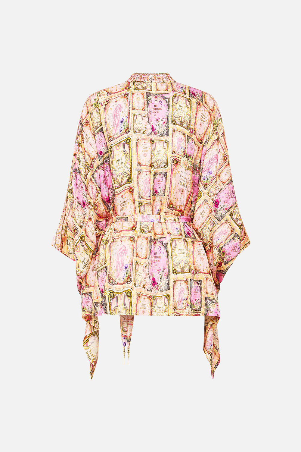 BUTTON THROUGH SCARF BLOUSE TOTALLY OZMOPOLITAN