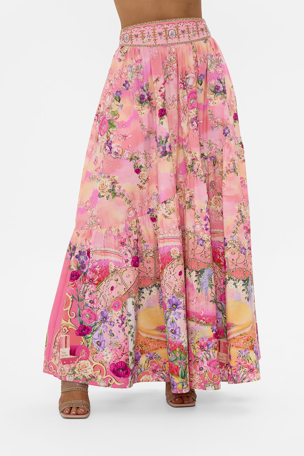 SKIRT WITH SHAPED SEAM TOTALLY OZMOPOLITAN