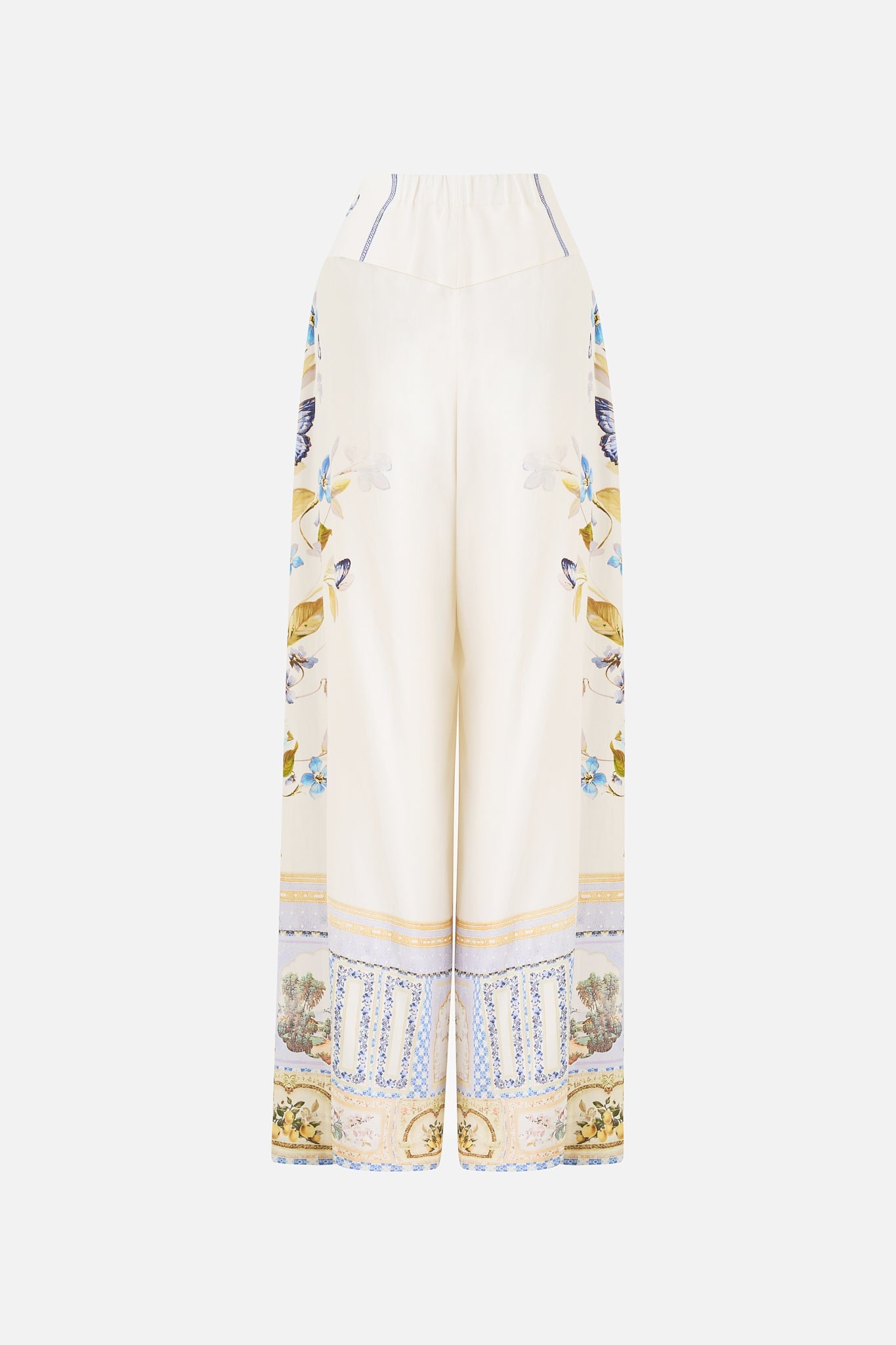 CORSET WAIST WIDE LEG PANT BOTANICAL BALLADS