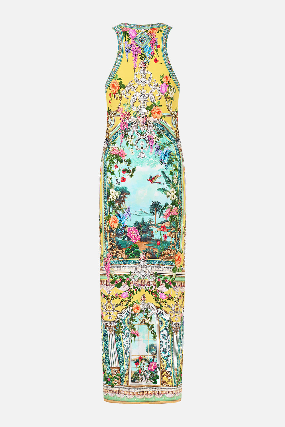 The CAMILLA JERSEY TANK DRESS TALES OF TOPKAPI PALACE in our  print.