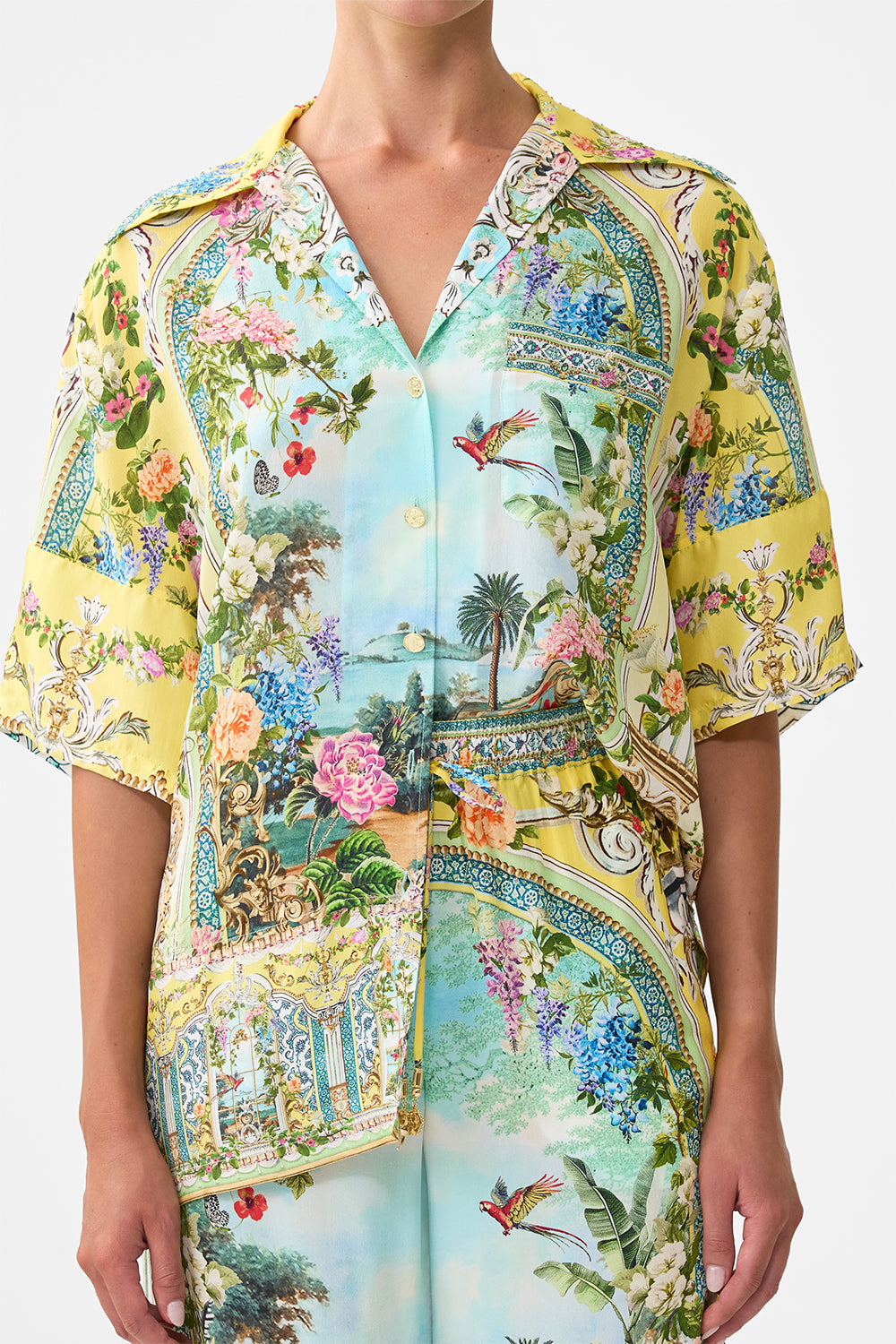 OVERSIZED SHIRT WITH POCKET TALES OF TOPKAPI PALACE