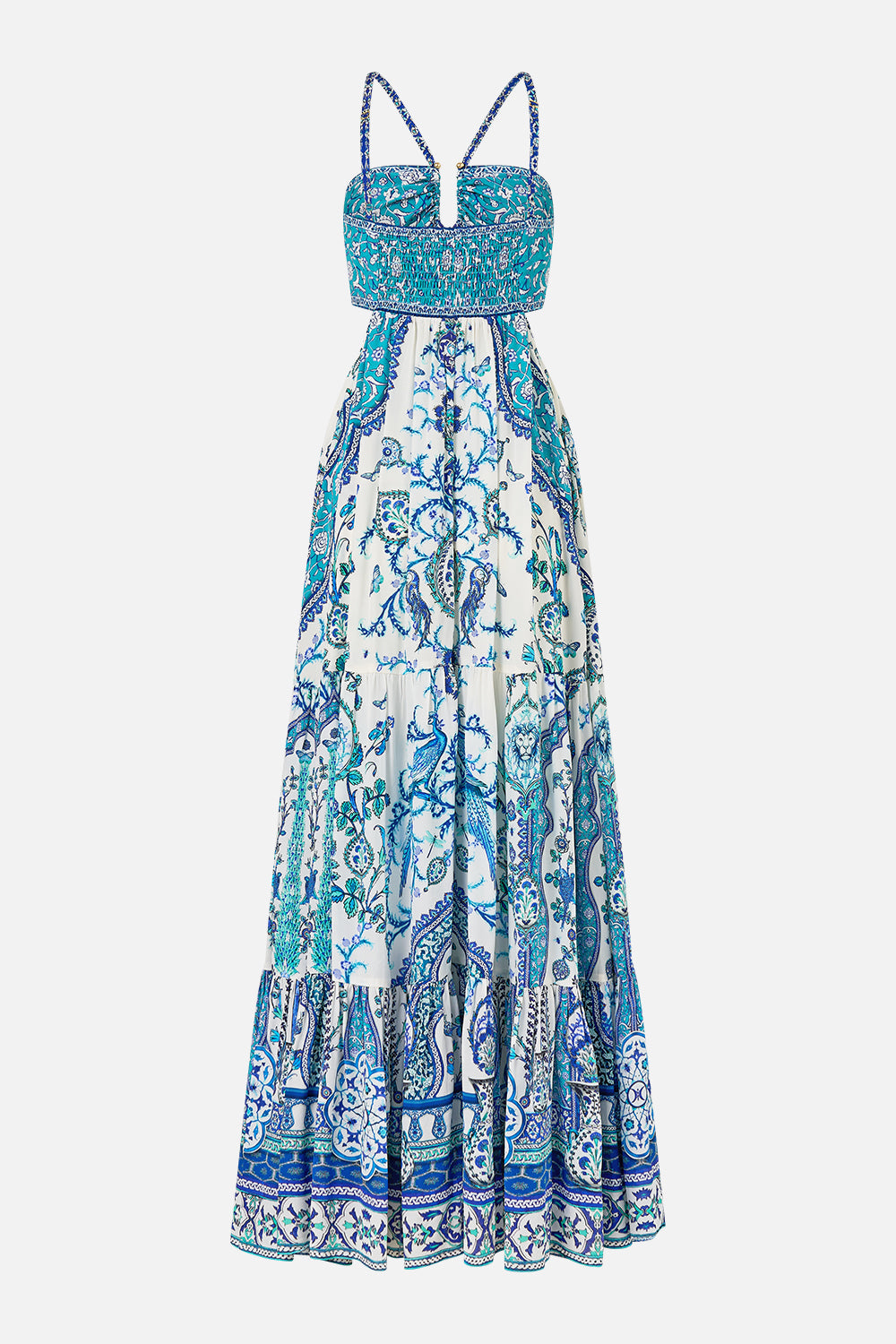 GATHERED CUT OUT DRESS ISNIK LULLABY