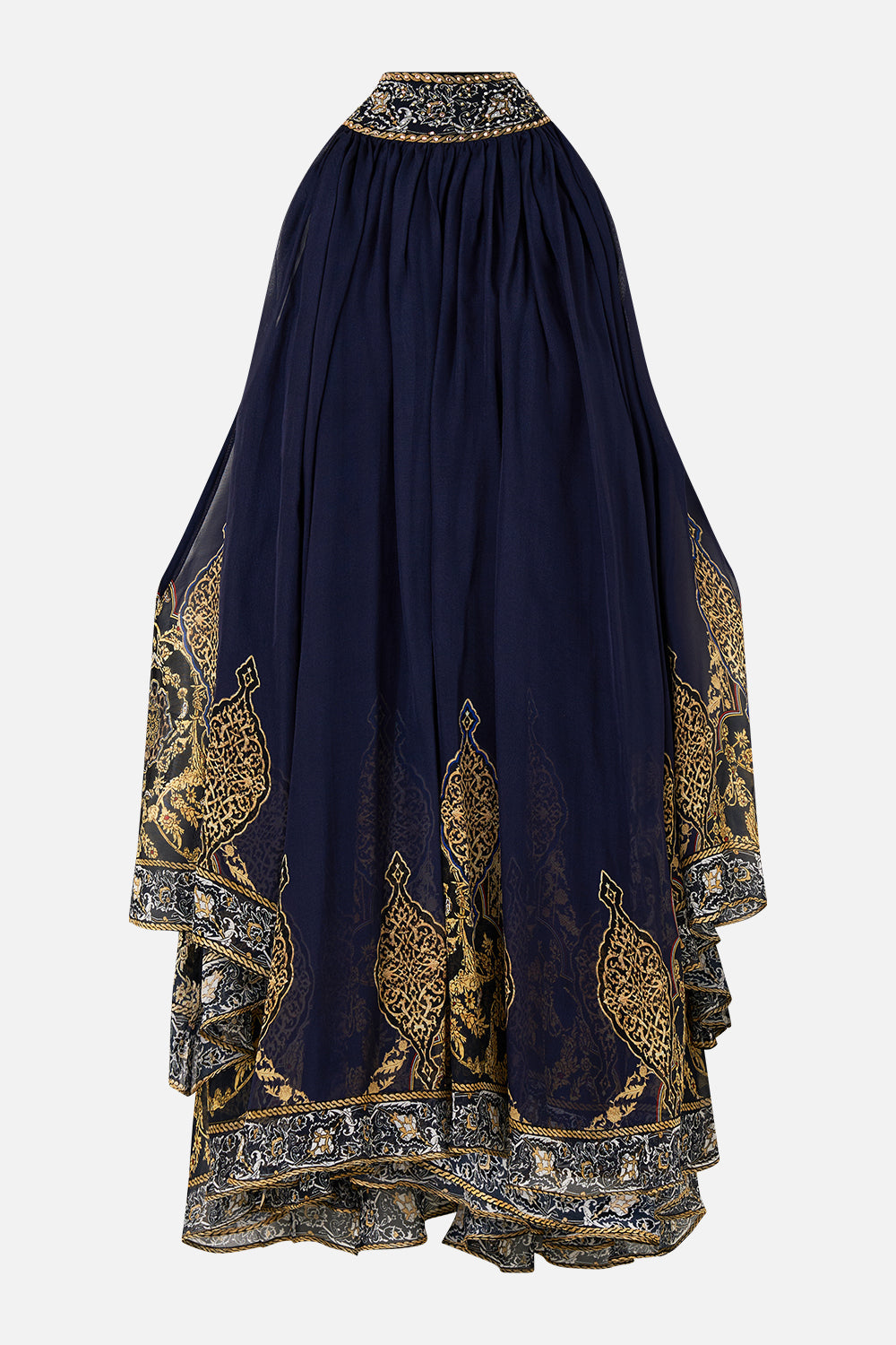 COLD SHOULDER SHORT DRESS THE IMPERIAL GATE