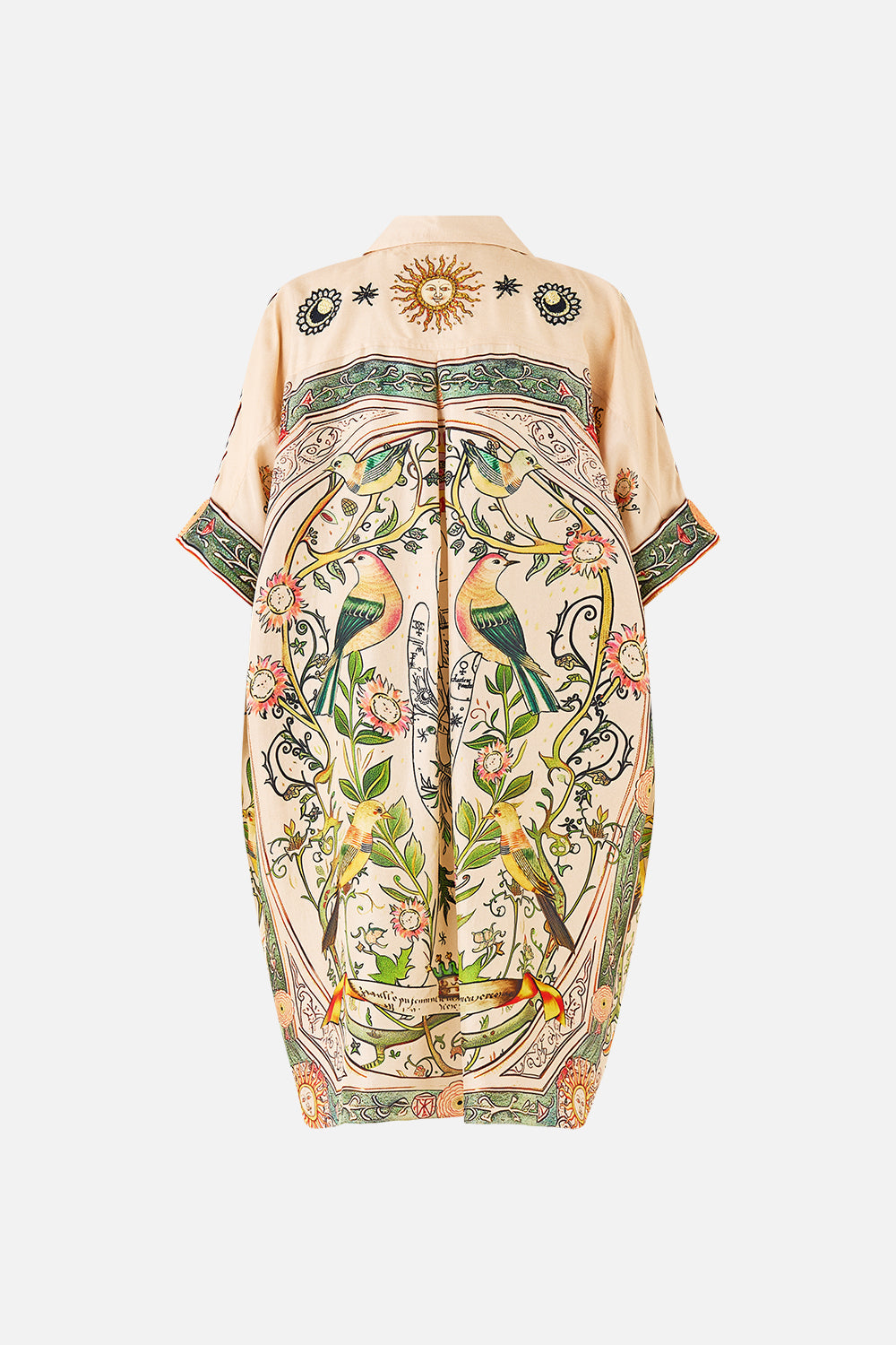 The CAMILLA OVERSIZED POCKET TUNIC HOUSE OF HOROSCOPES in our  print.