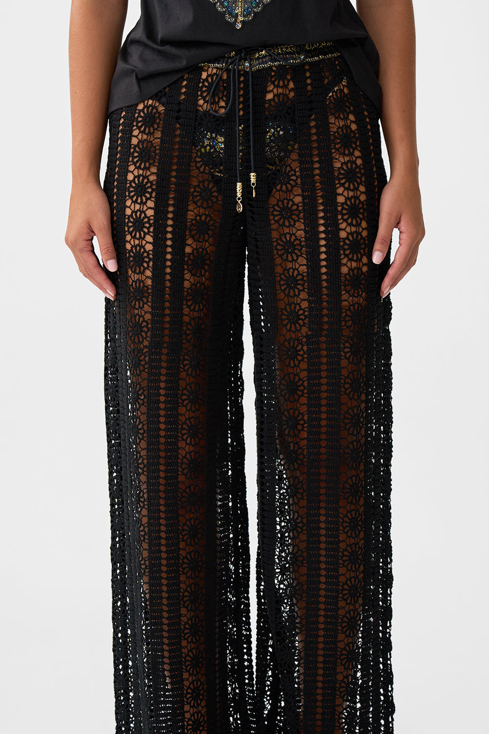 The CAMILLA lace pant from our print song of the solstice
