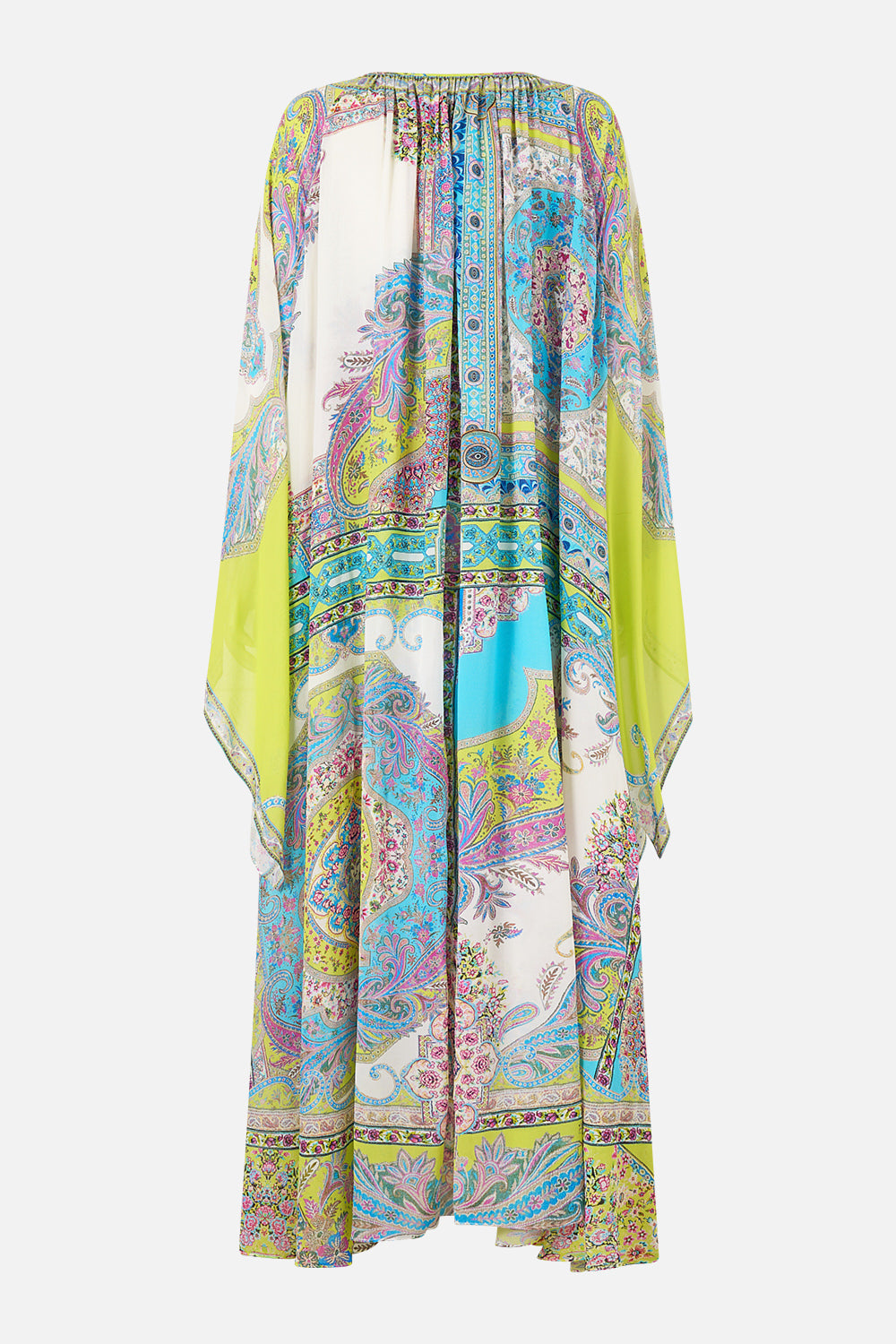 LONG DRESS WITH HANDKERCHIEF SLEEVE MAGIC CARPET RIDE