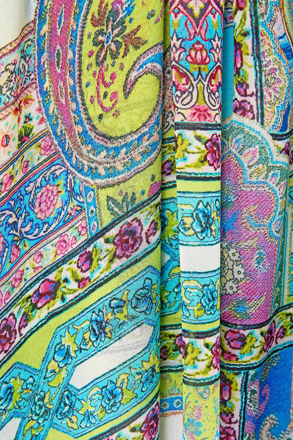 LONG DRESS WITH HANDKERCHIEF SLEEVE MAGIC CARPET RIDE