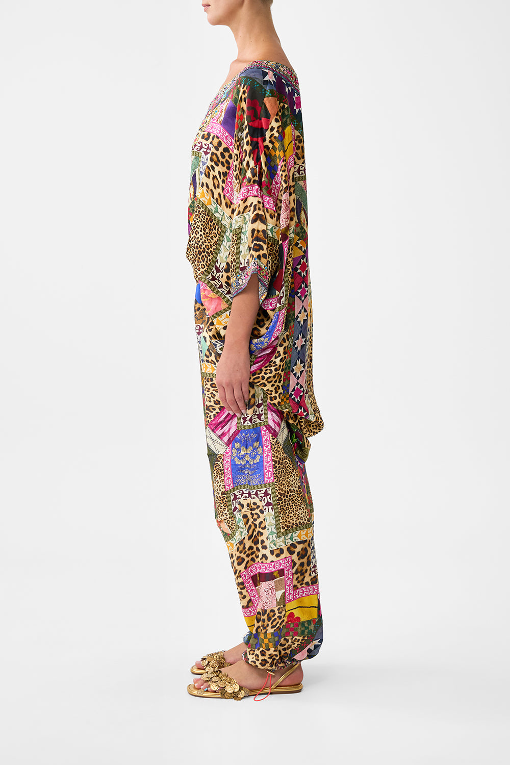 PARACHUTE PANT EMBROIDERED EVER AFTER