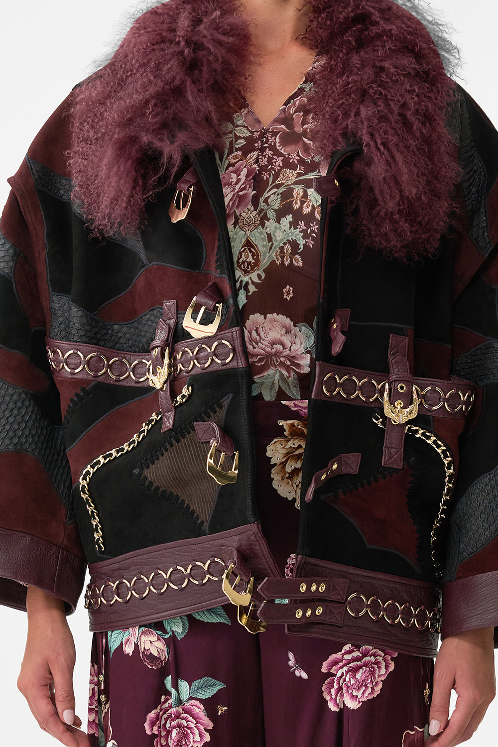 DROP SLEEVE PANELLED JACKET IF THESE TILES COULD TALK