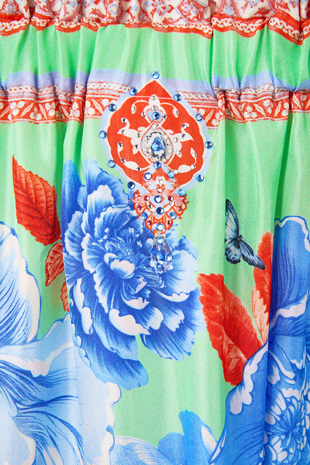 The CAMILLA wide strap sundress from our print Topkapi pop