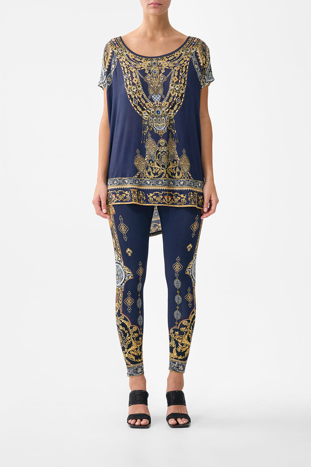The CAMILLA loose fit tee from our print the imperial gate