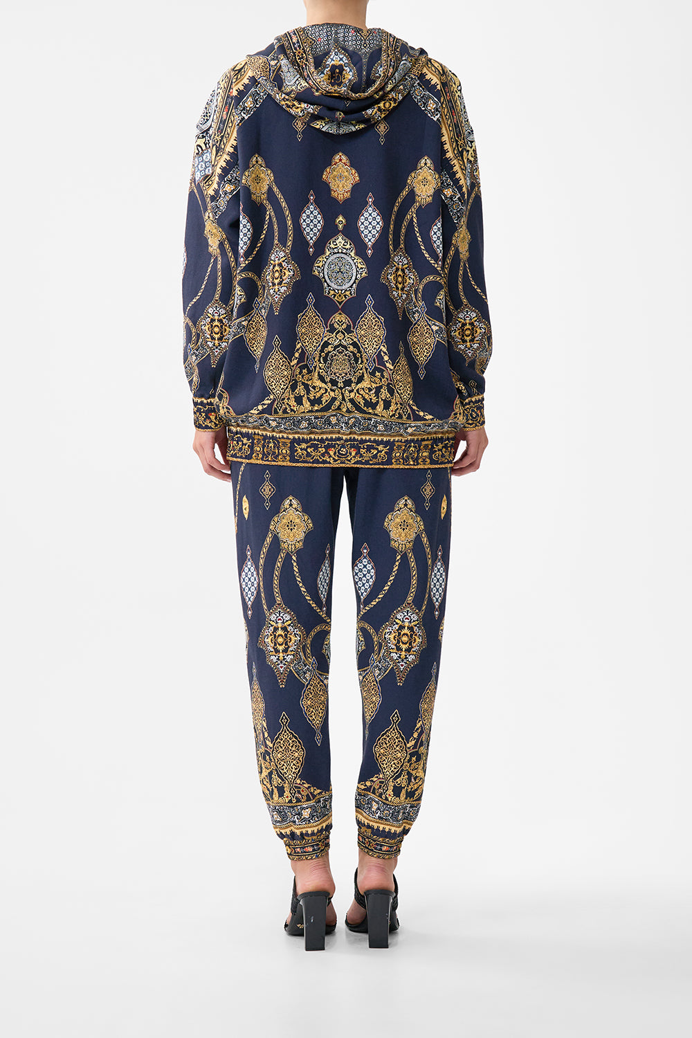 SILK BAND OVERSIZED HOODIE WITH POCKETS THE IMPERIAL GATE