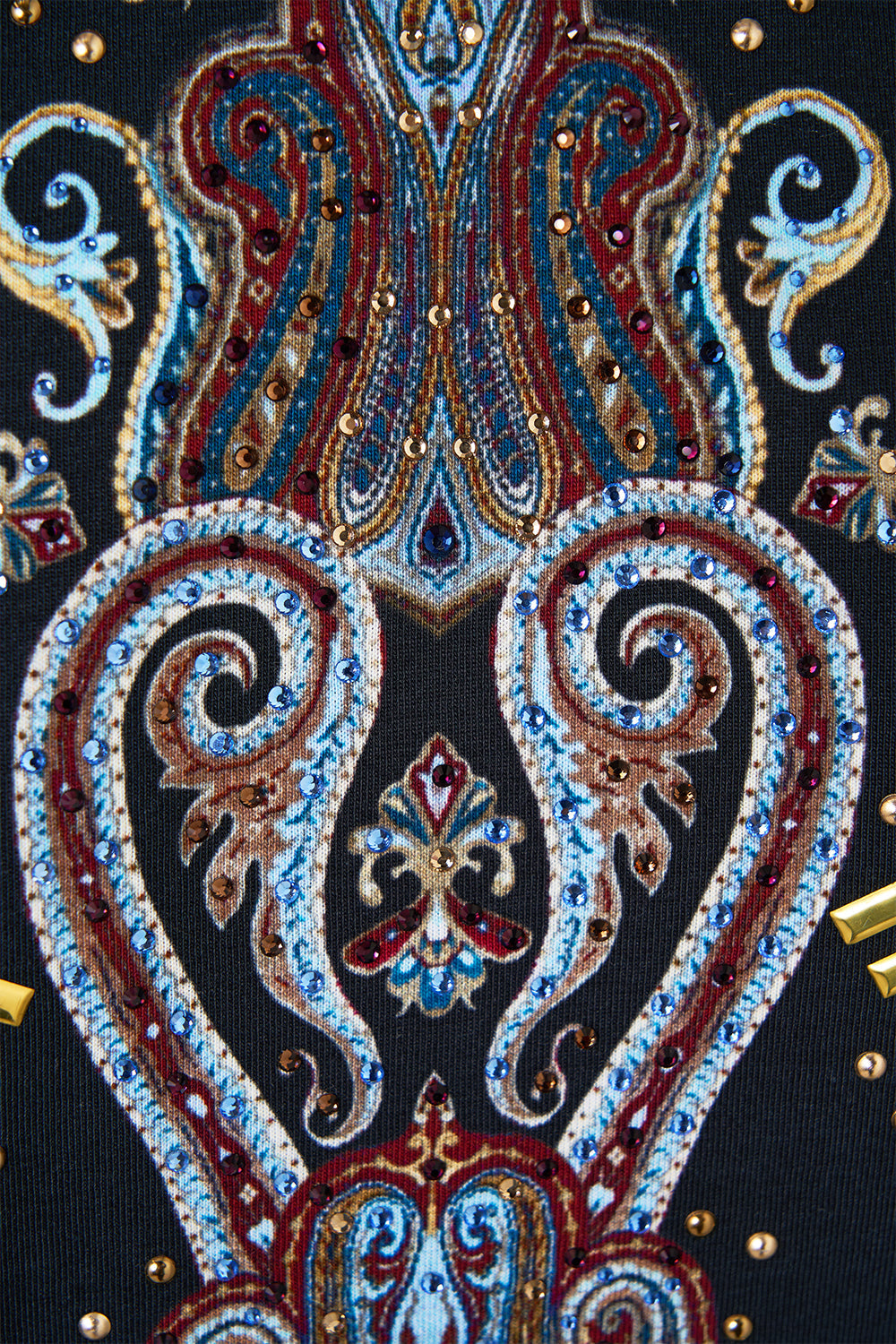 SLIM FIT ROUND NECK T-SHIRT ISTANBUL ANIMALIA