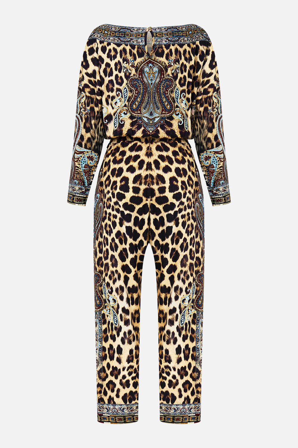 The CAMILLA LOUNGE JERSEY JUMPSUIT ISTANBUL ANIMALIA in our  print.