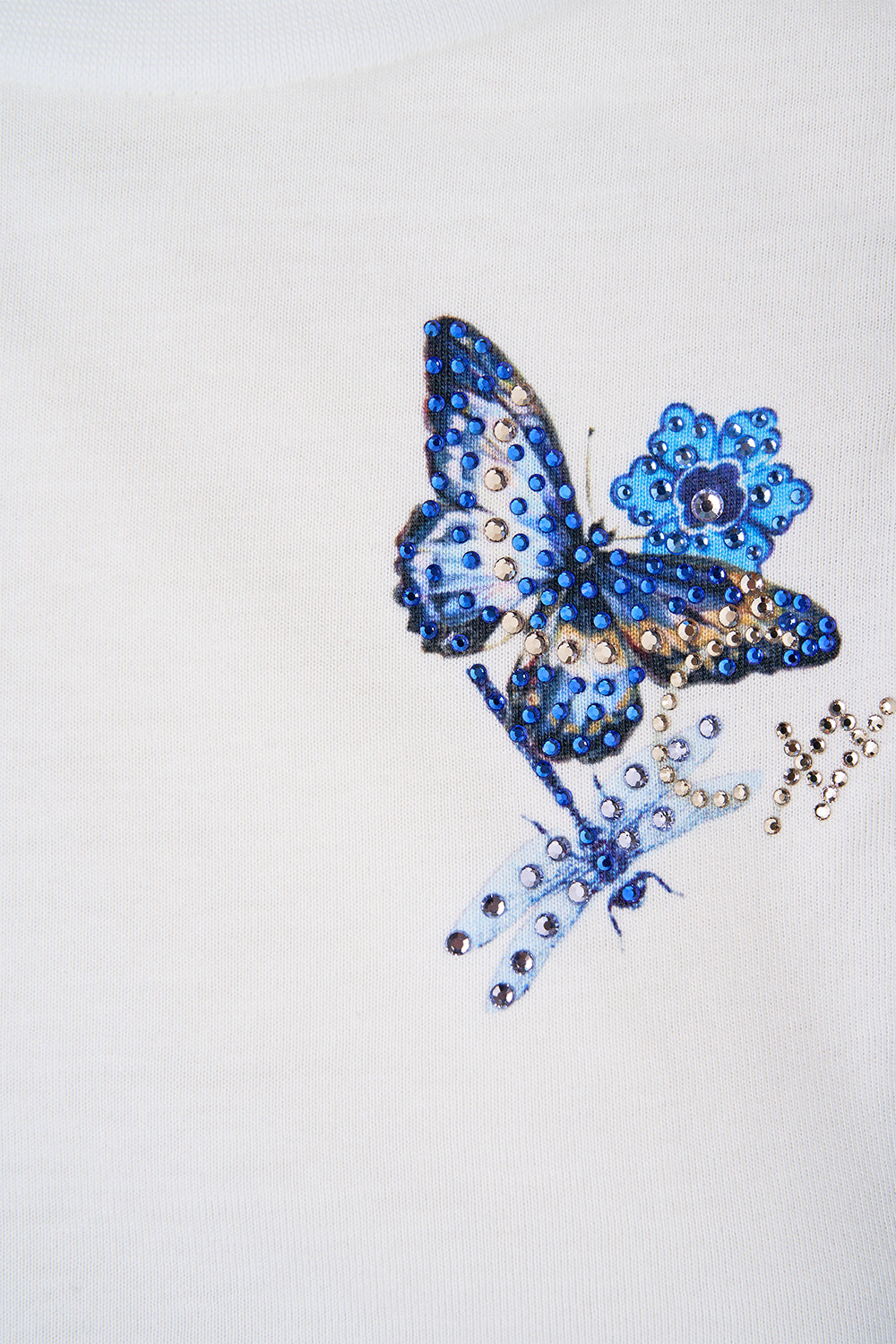 DOUBLE FRILL SLEEVE TEE A CERAMIC GARDEN