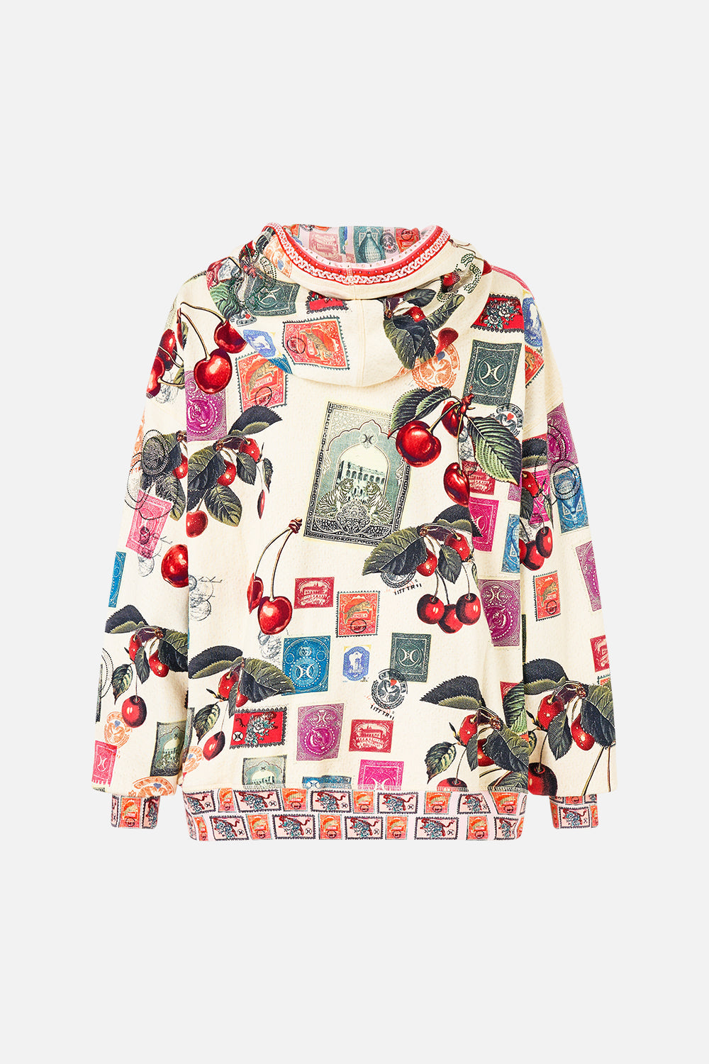 HOODIE WITH SIDE POCKETS NOTES FROM THE ROAD