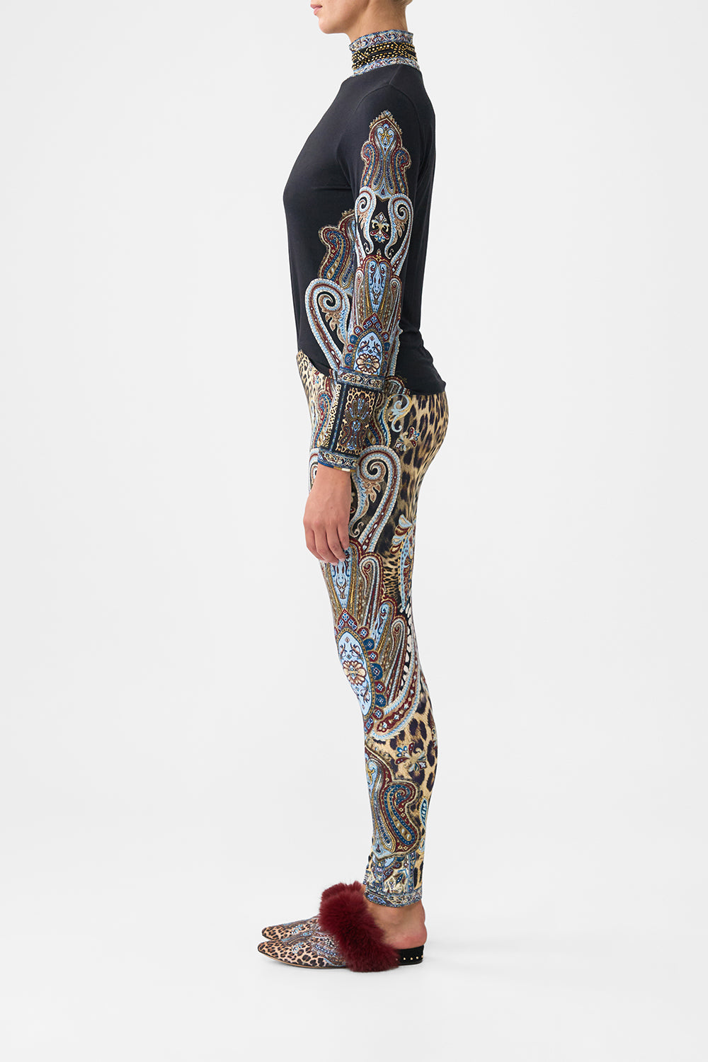 The CAMILLA LEGGINGS ISTANBUL ANIMALIA in our  print.