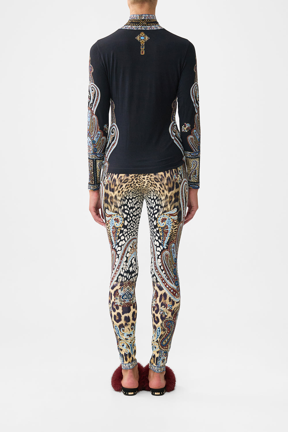 The CAMILLA LEGGINGS ISTANBUL ANIMALIA in our  print.