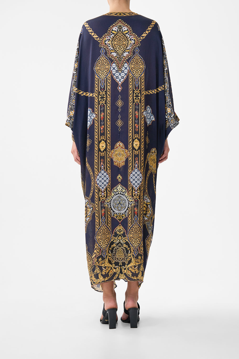 PIERCED V NECK KAFTAN THE IMPERIAL GATE